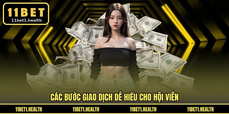 Các bước giao dịch dễ hiểu cho hội viên