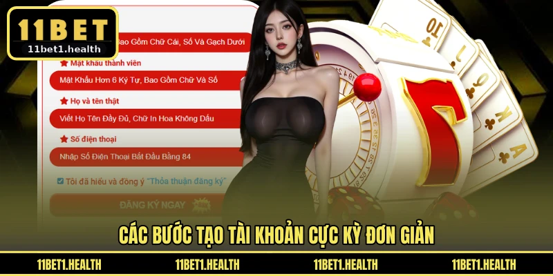 Các bước tạo tài khoản cực kỳ đơn giản