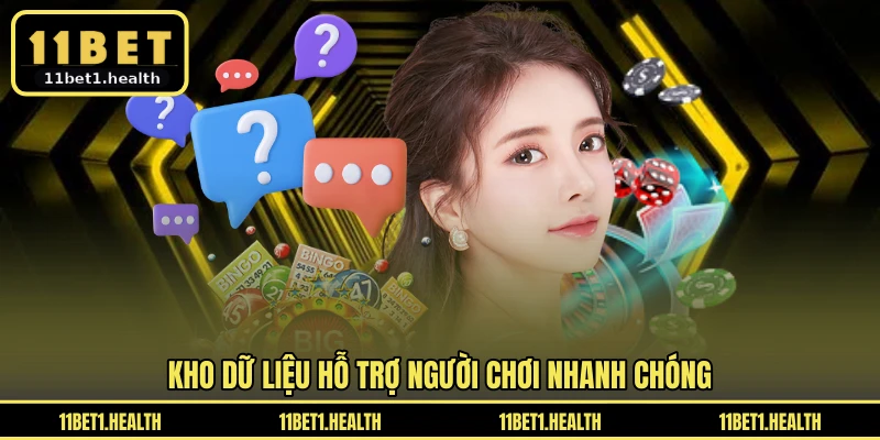 Kho dữ liệu hỗ trợ người chơi nhanh chóng