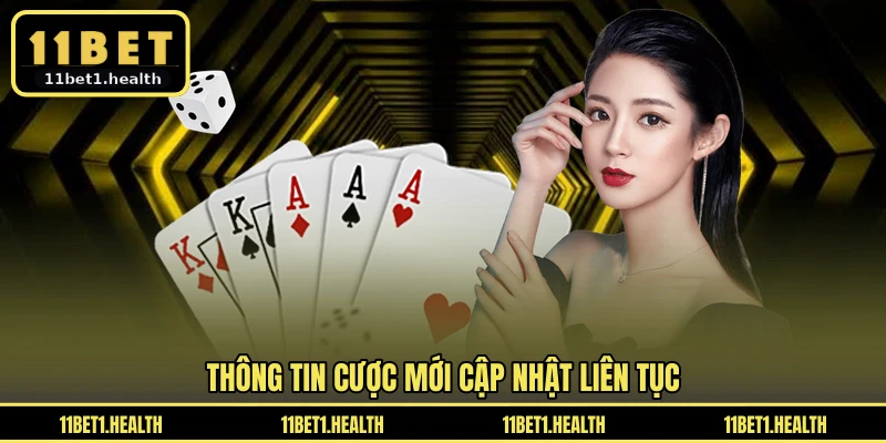 Thông tin cược mới cập nhật liên tục