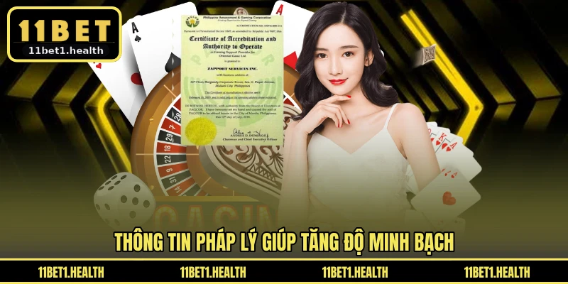 Thông tin pháp lý giúp tăng độ minh bạch