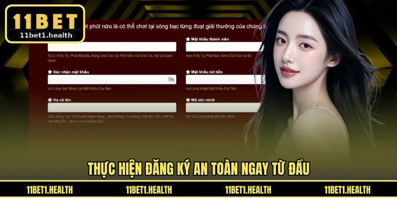 Thực hiện đăng ký an toàn ngay từ đầu